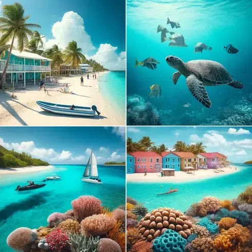 Los Roques en Venezuela. La colección incluye vistas de la playa Los Roques en Venezuela. La colección incluye vistas de la playa