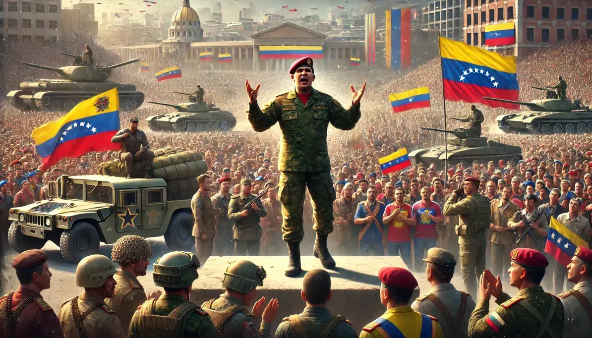 Revolución Bolivariana y el rol central del ejército venezolano en la política y la sociedad desde la llegada de Hugo Chávez al poder en 1999 Revolución Bolivariana y el rol central del ejército venezolano en la política y la sociedad desde la llegada de Hugo Chávez al poder en 1999
