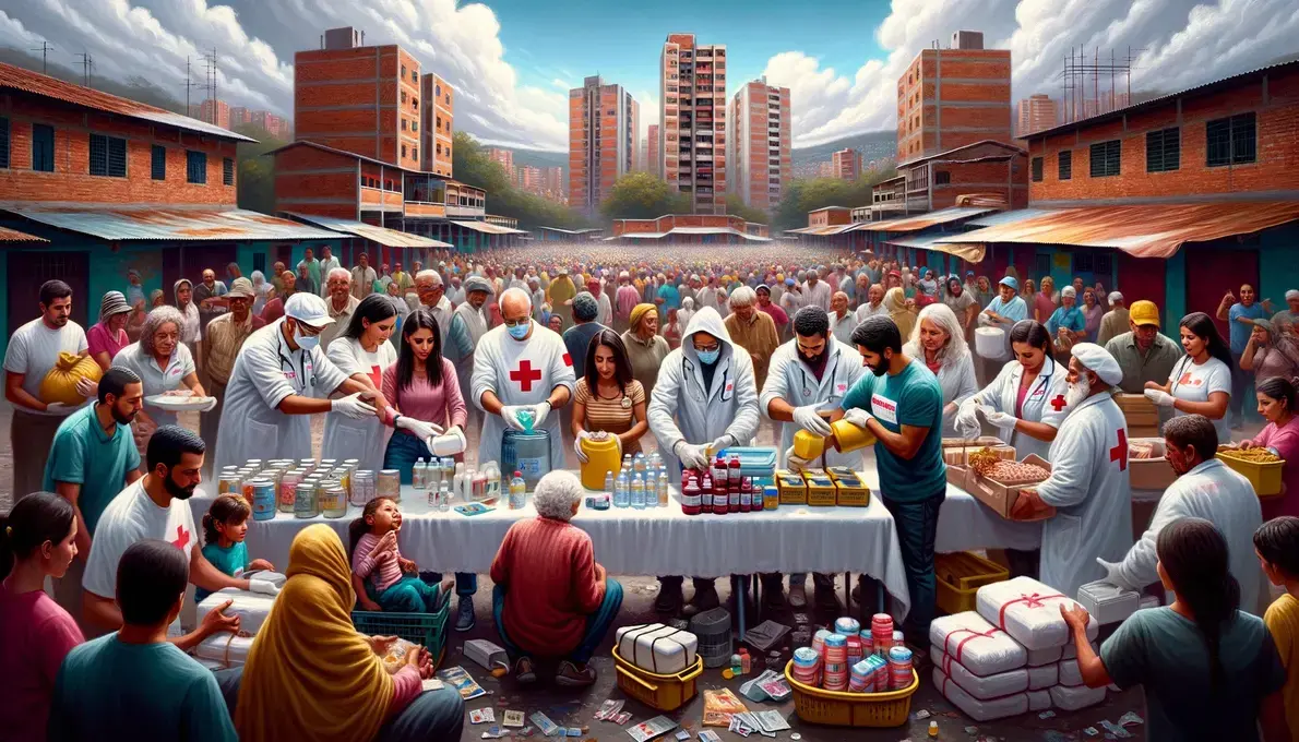 ayuda humanitaria en Venezuela