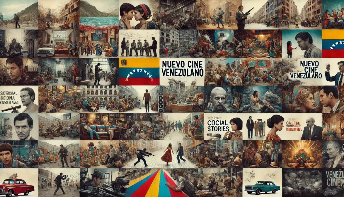 ilustra los diversos temas del cine venezolano. ilustra los diversos temas del cine venezolano.
