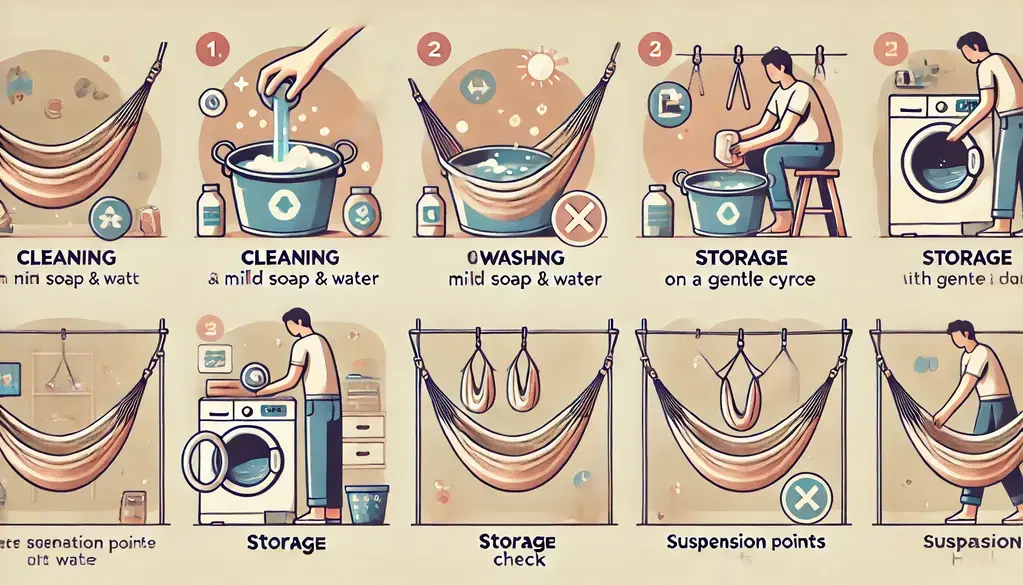 mantenimiento y cuidado de una hamaca mantenimiento y cuidado de una hamaca